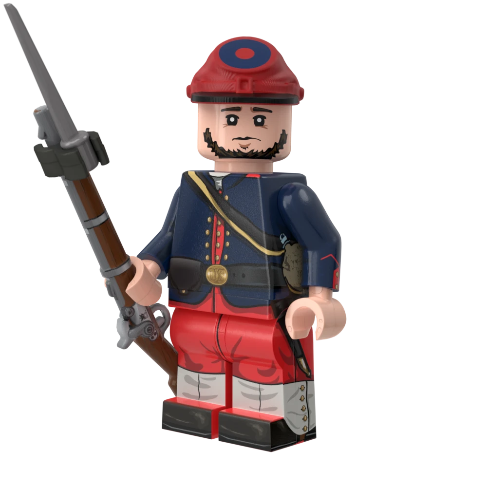 American Civil War 14th Brooklyn (84th New York Volunteer Regiment) with Perfect Caliber™ BrickArms® Caplock Musket