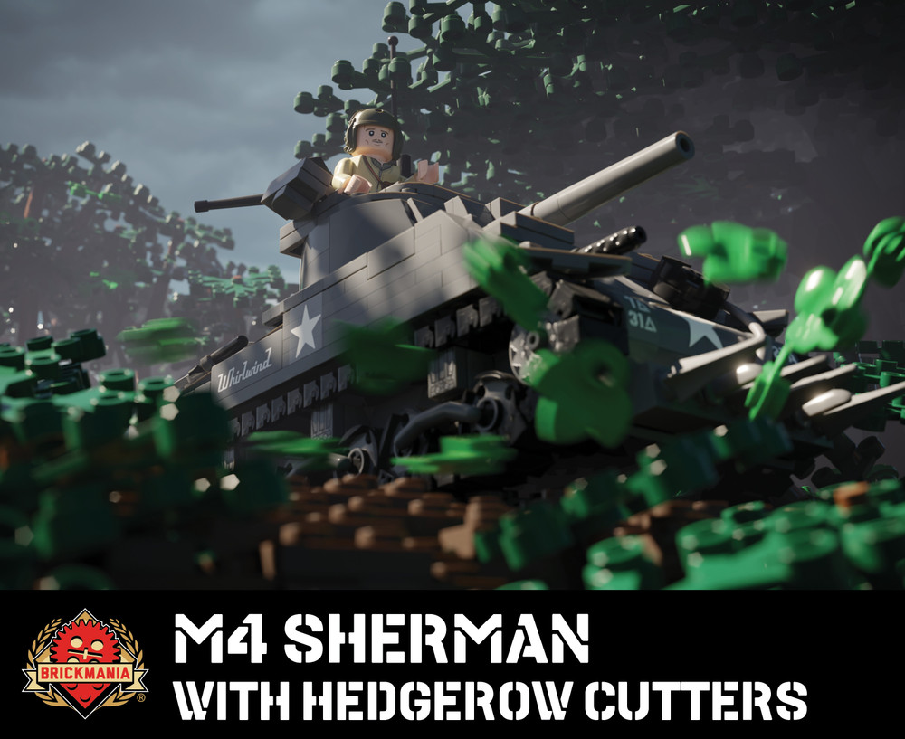 M4 Sherman with Hedgerow Cutters – Allied Medium Tank