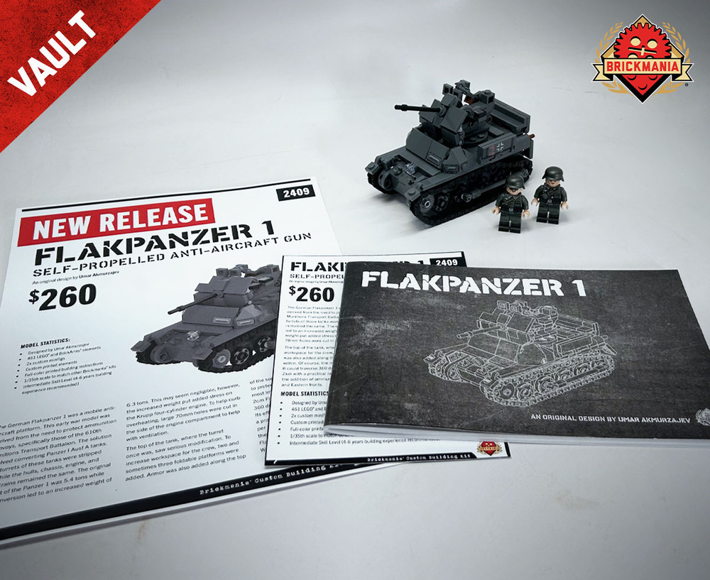 Flakpanzer 1 – Self-Propelled Anti-Aircraft Gun - BKM Vault
