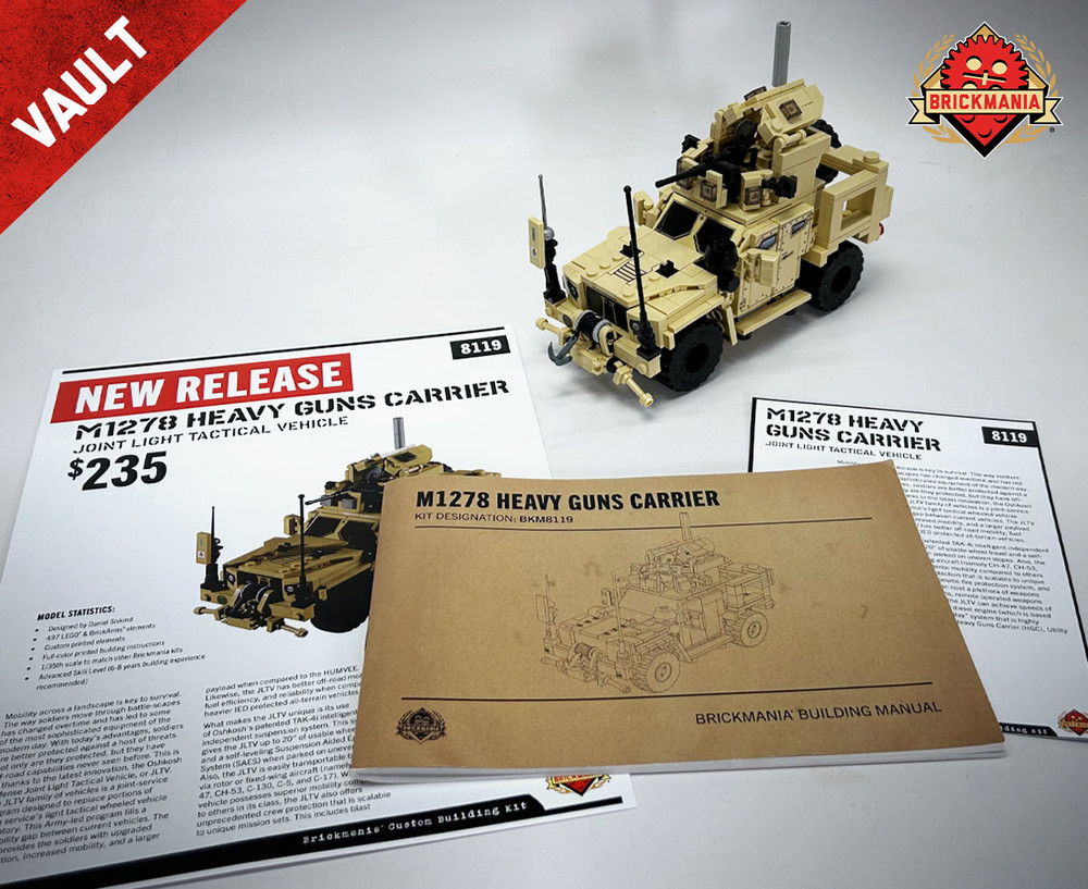 M1278 Heavy Guns Carrier – Joint Light Tactical Vehicle - BKM Vault