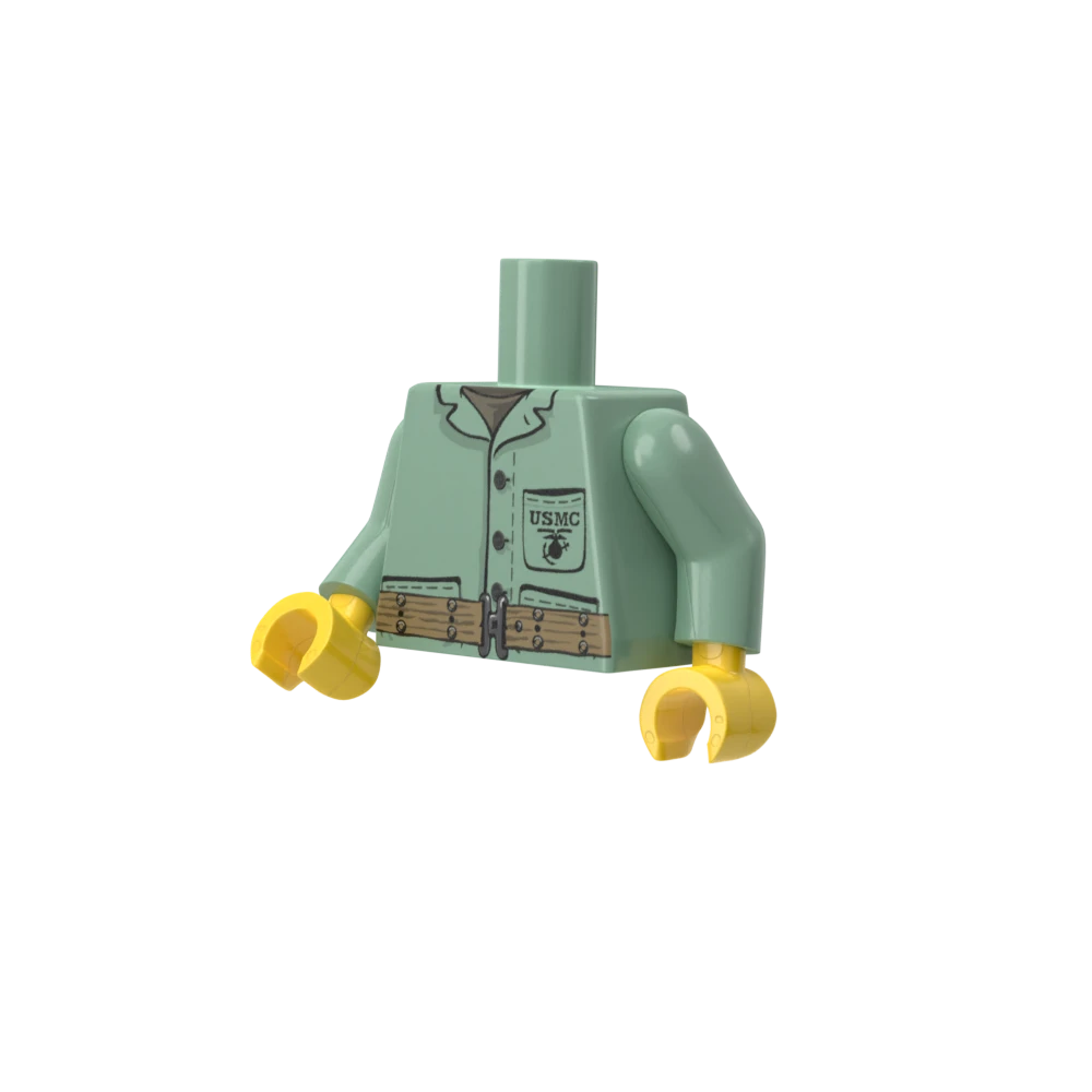 WWII US Marine Torso – Brickmania Classic Series