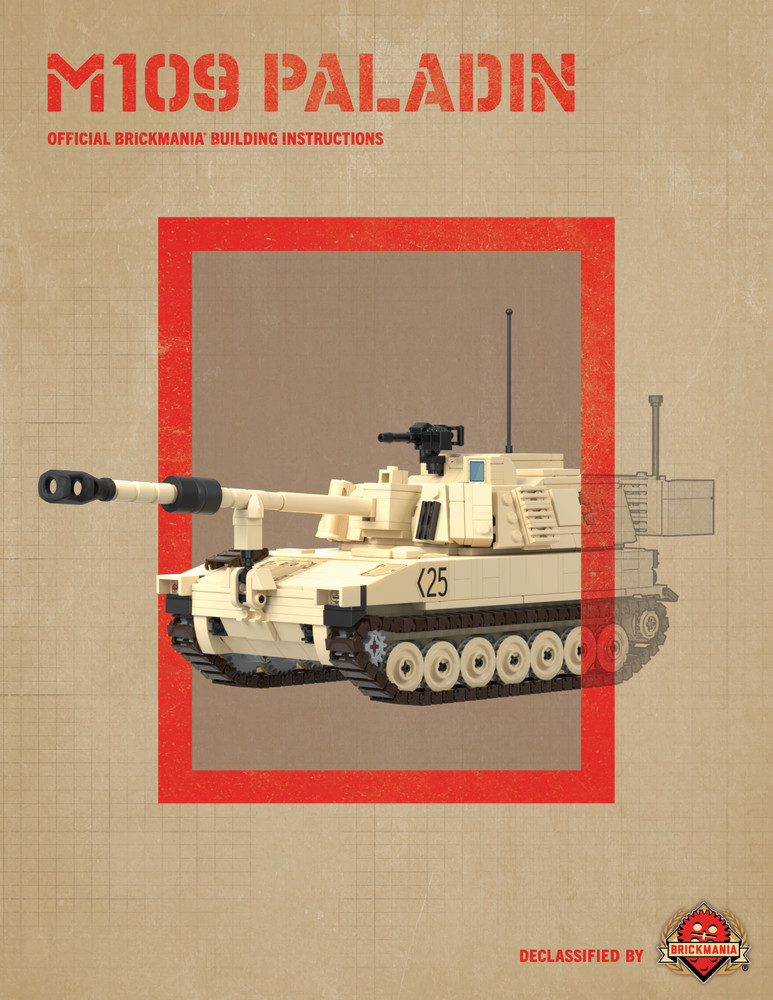 M109 Paladin – Digital Building Instructions