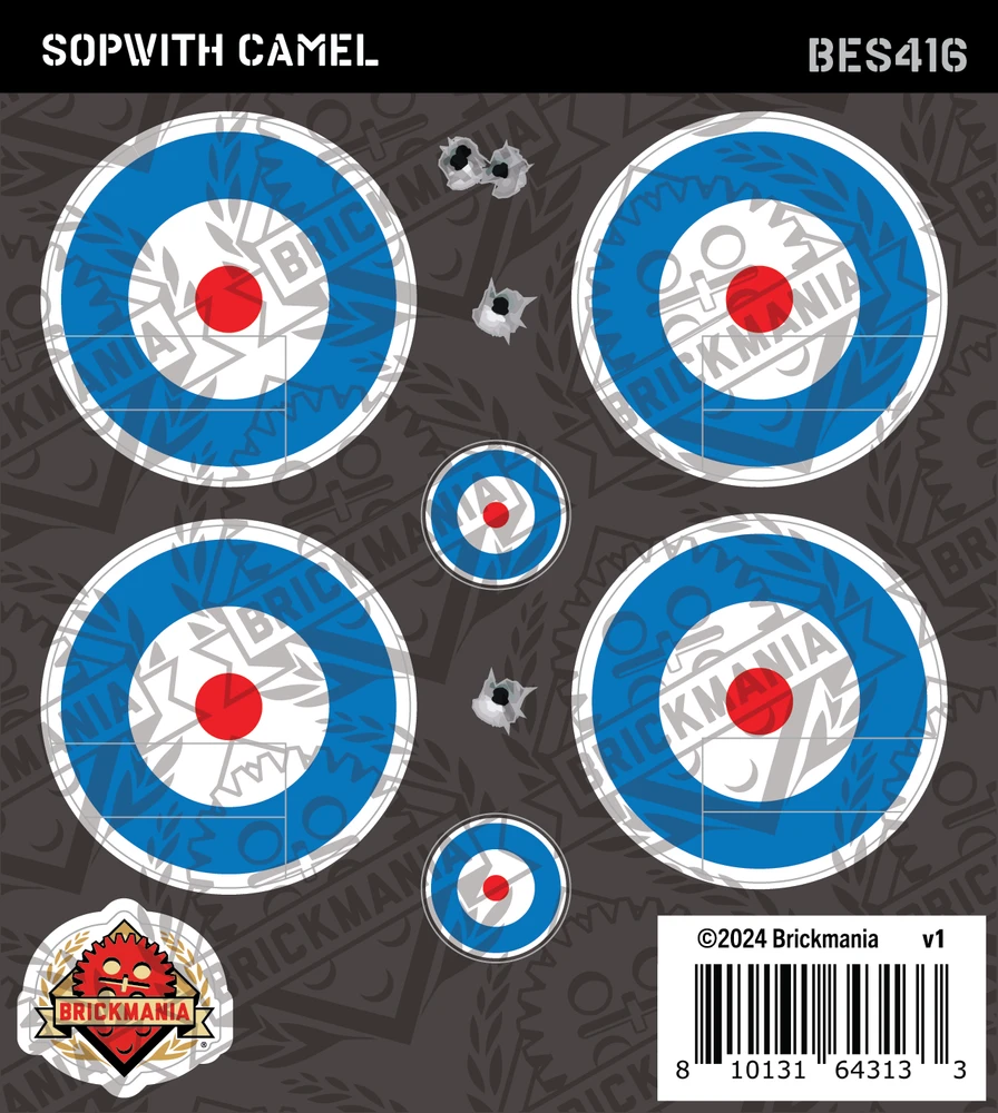 Sopwith Camel (BKE416) - Sticker Pack