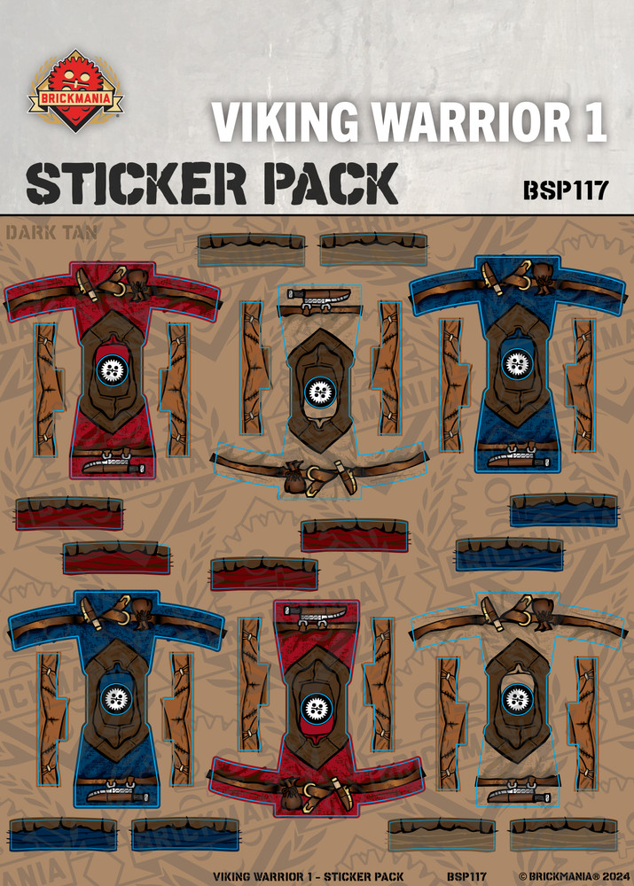 Viking Warrior (Male) – Squad Pack Stickers