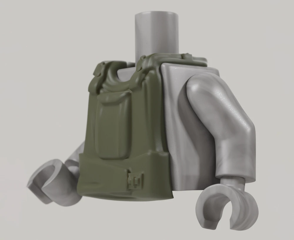 Brickmania Body Armor Aircrew (Chicken Plate) Front Only