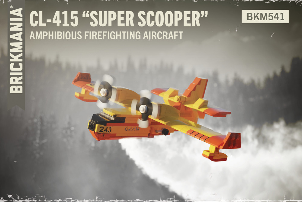 CL-415 "Super Scooper" – Amphibious Firefighting Aircraft