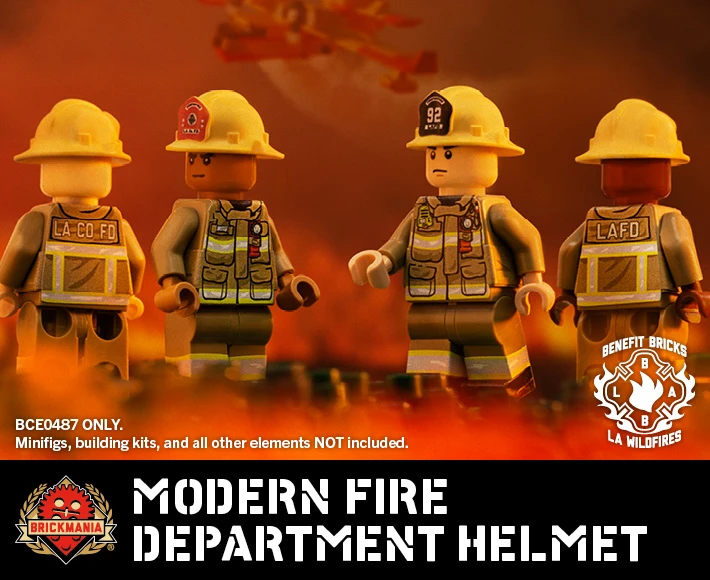 Modern Fire Department Helmet