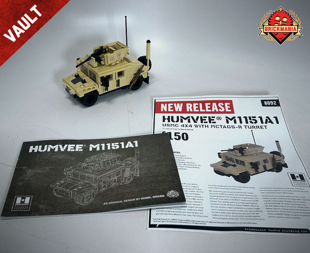 HUMVEE® M1151A1 – USMC 4x4 with MCTAGS-R Turret - BKM Vault