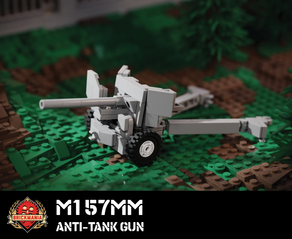 M1 57mm – WWII Allied Anti-Tank Gun