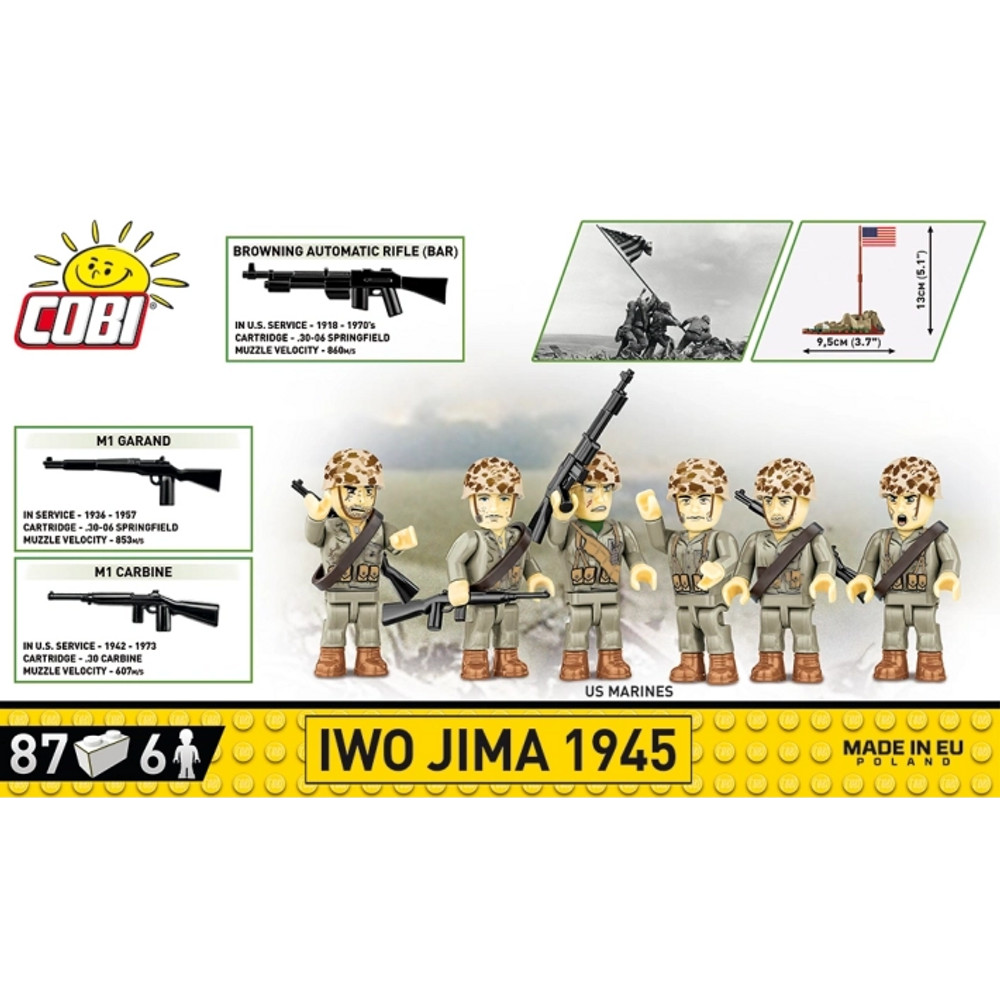 COBI Iwo Jima 1945 Figures: Set #2059