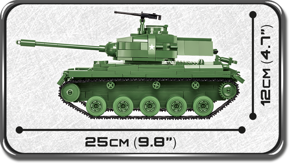 COBI M41A3 Walker Bulldog Tank: Set #2239