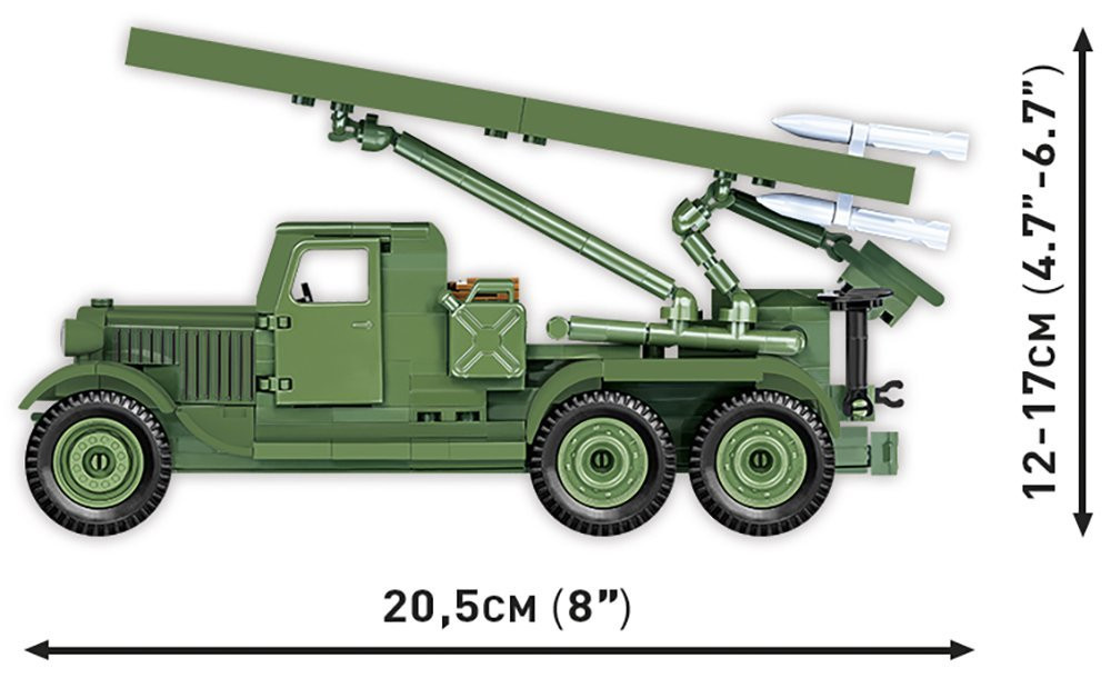 COBI BM-13 Katyusha (ZIS-6) Rocket Launcher: Set #2280