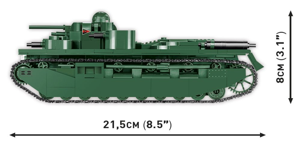 COBI Vickers A1E1 Independent Tank: Set #2990