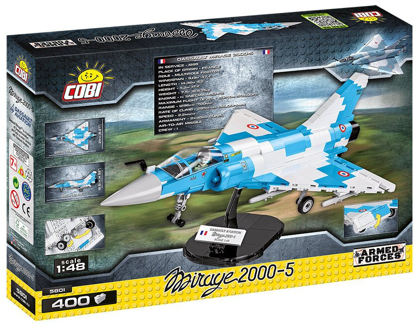 COBI Dassault Mirage 2000-5 Fighter Jet: Set #5801