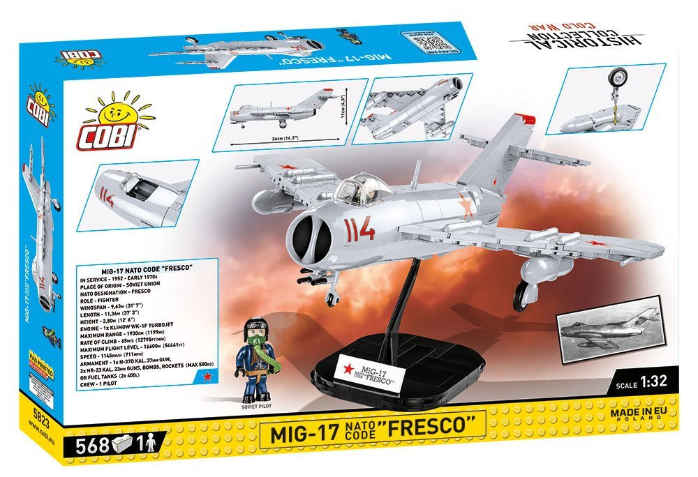 COBI MIG-17 Nato Code "Fresco" Jet: Set #5823
