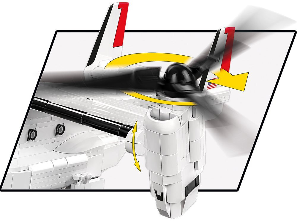 COBI FIRST FLIGHT EDITION Bell Boeing V-22 Osprey: Set #5835