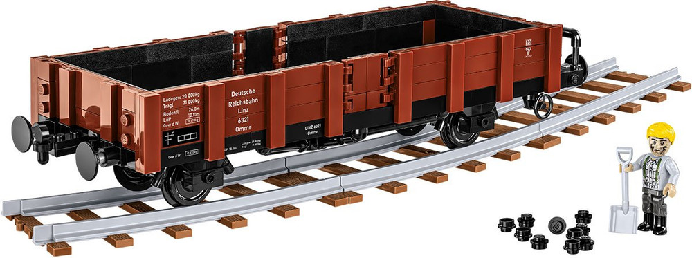 COBI Guterwagen TYP OMMR 32 "Linz" Train Car : Set #6285