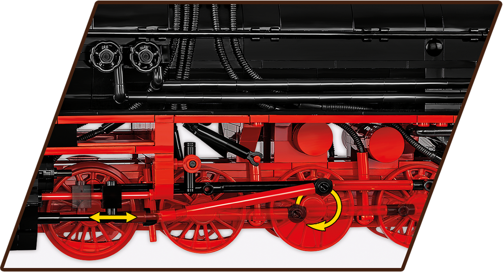 COBI DR BR 52 Steam Locomotive & Railway Semaphore: Set #6287