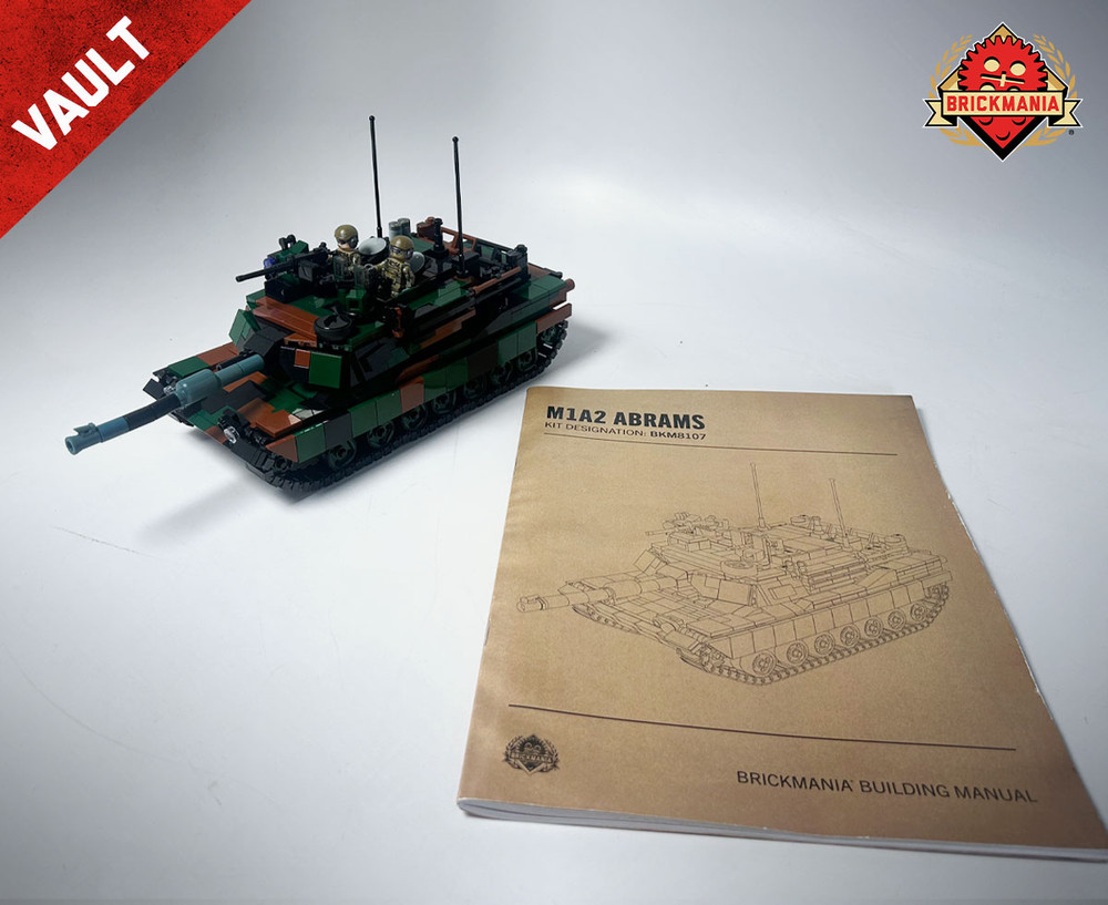 M1A2 Abrams  – Main Battle Tank in NATO Camouflage - BKM Vault