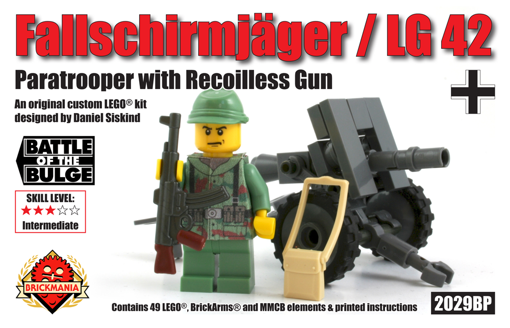 Fallschirmjäger / LG 42 - Limited Edition Figure and Gun