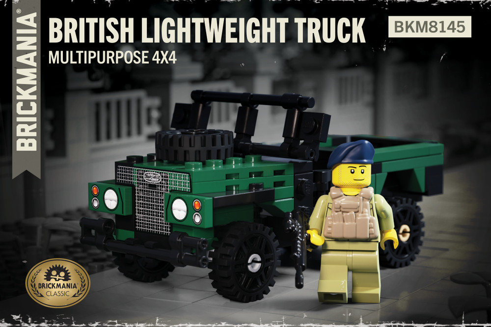 British Lightweight Truck - Multipurpose 4x4 - Brickmania Classic Series