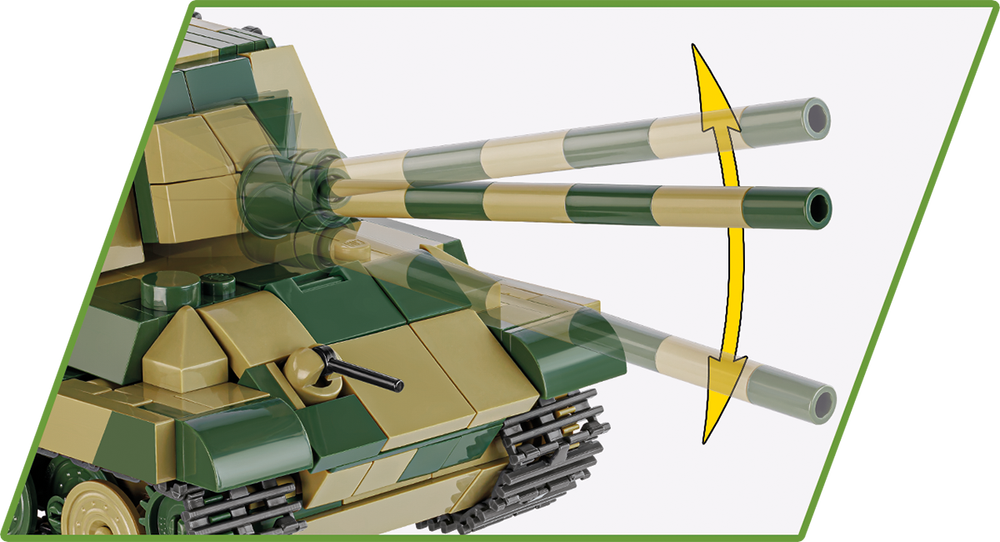 COBI Panzerjäger Tiger Ausf. B "Jagdtiger" Tank Destroyer 1:48: Set #2733