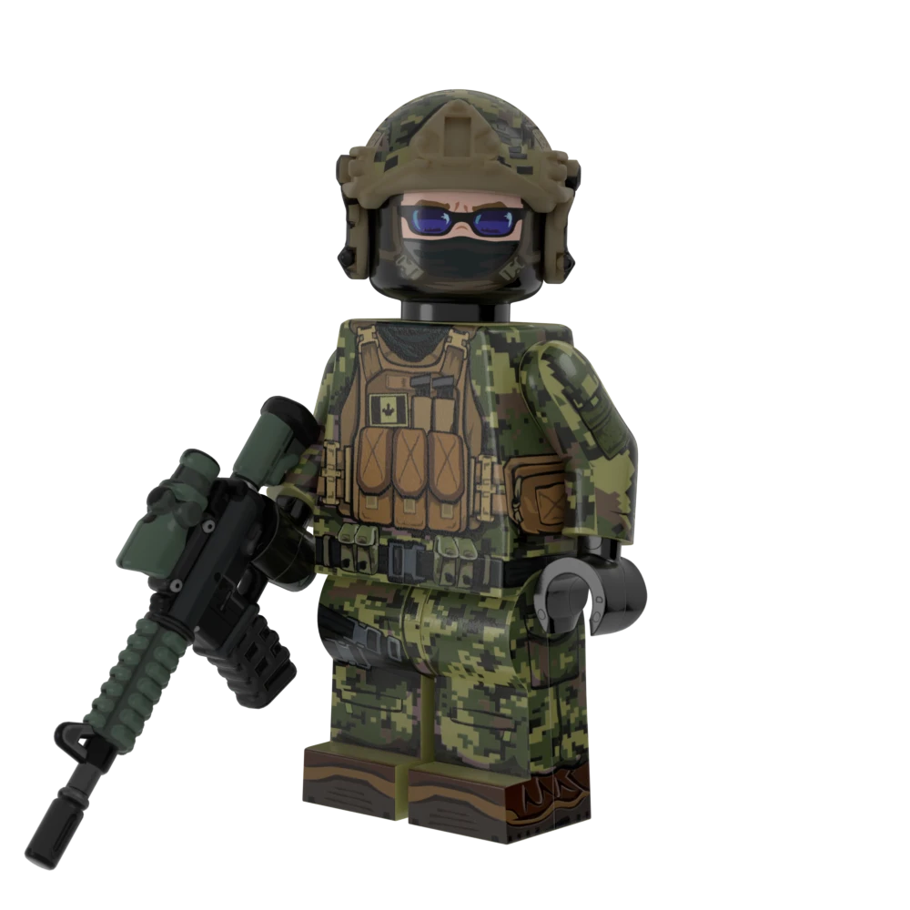 Canadian JTF-2 Special Forces Operator with Perfect Caliber™ BrickArms® M4 Phoenix