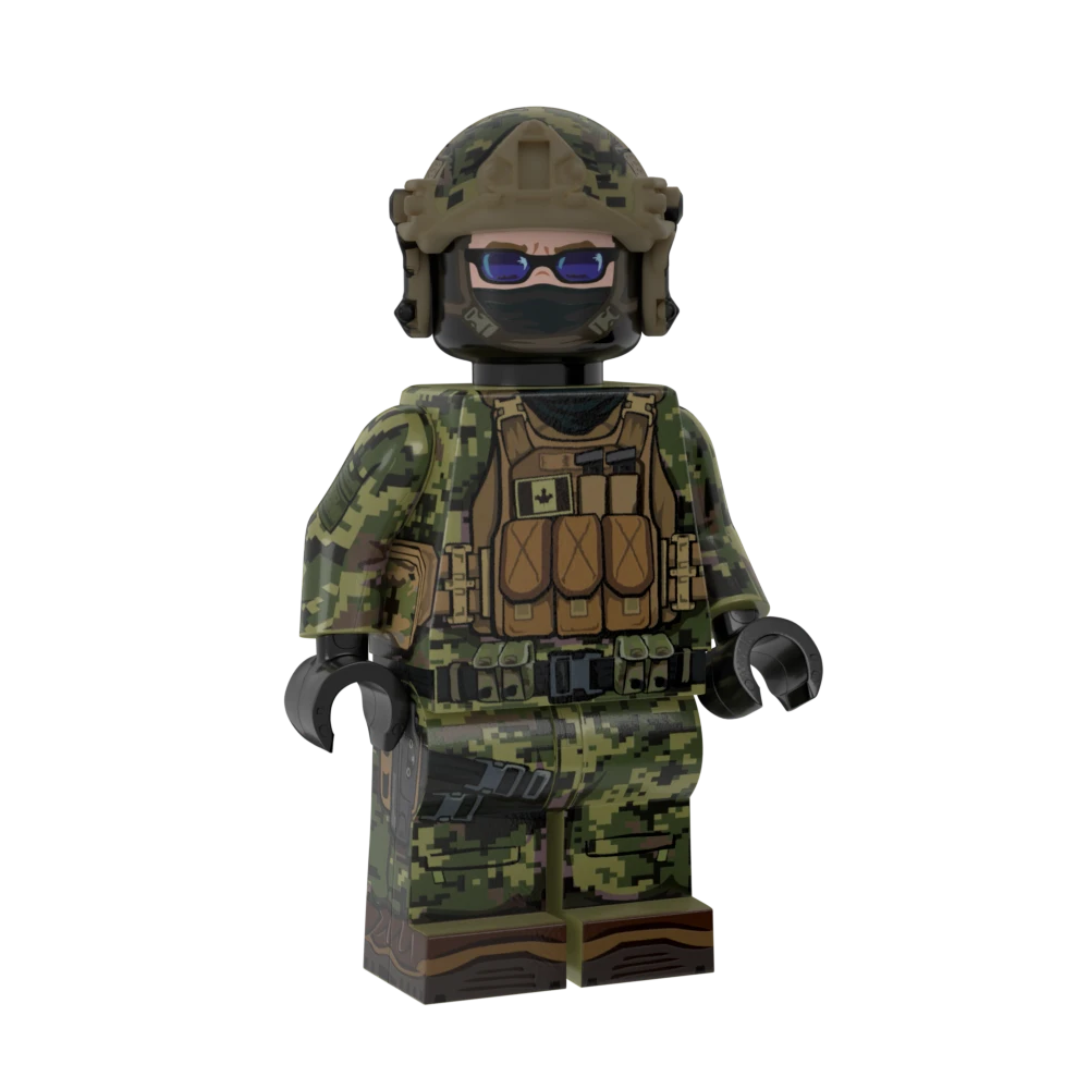 Canadian JTF-2 Special Forces Operator with Perfect Caliber™ BrickArms® M4 Phoenix