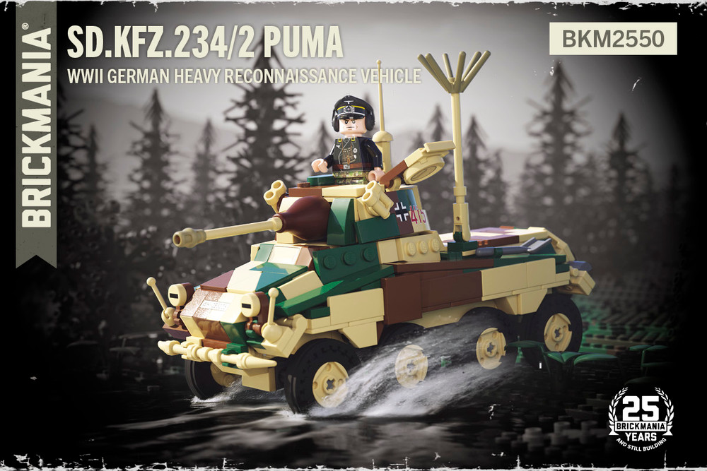 Sd.Kfz.234/2 Puma	WWII German Heavy Reconnaissance Vehicle - Limited Preorder