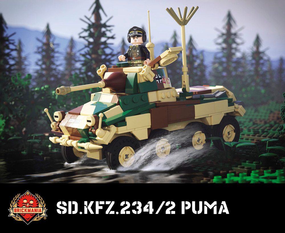 Sd.Kfz.234/2 Puma	WWII German Heavy Reconnaissance Vehicle - Limited Preorder