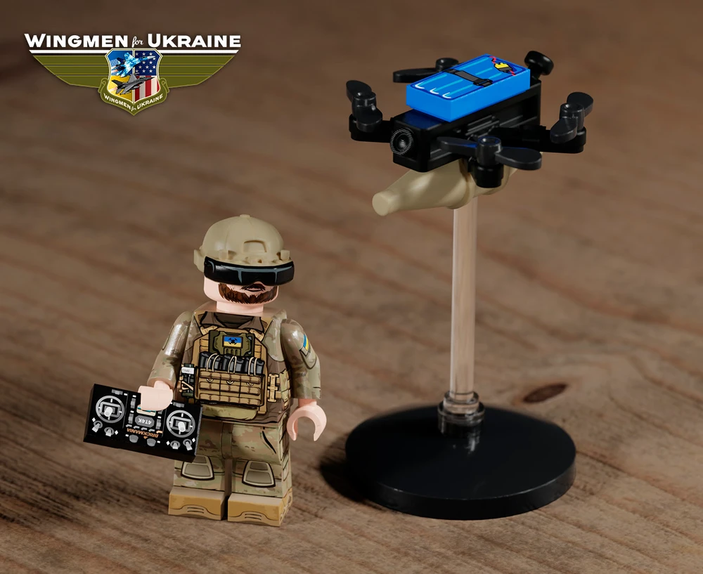 Ukrainian FPV Drone Operator