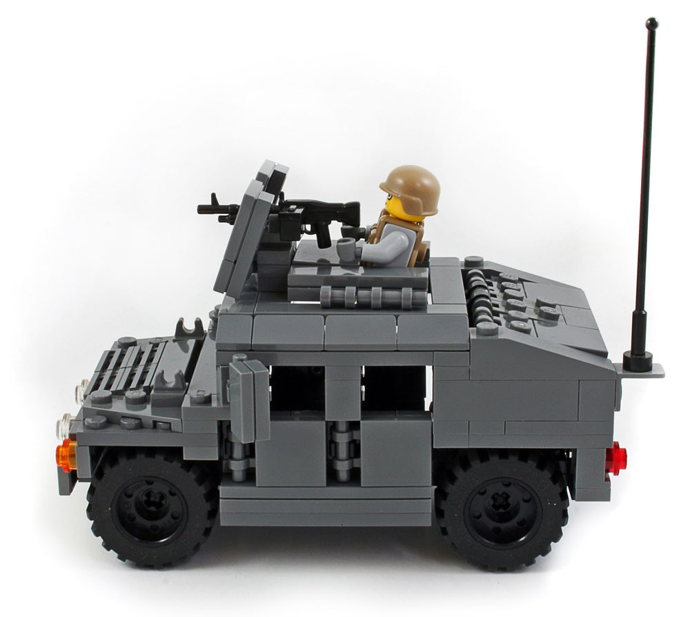 M1025 HMMWV - Dark Gray  + BONUS FIG PACK