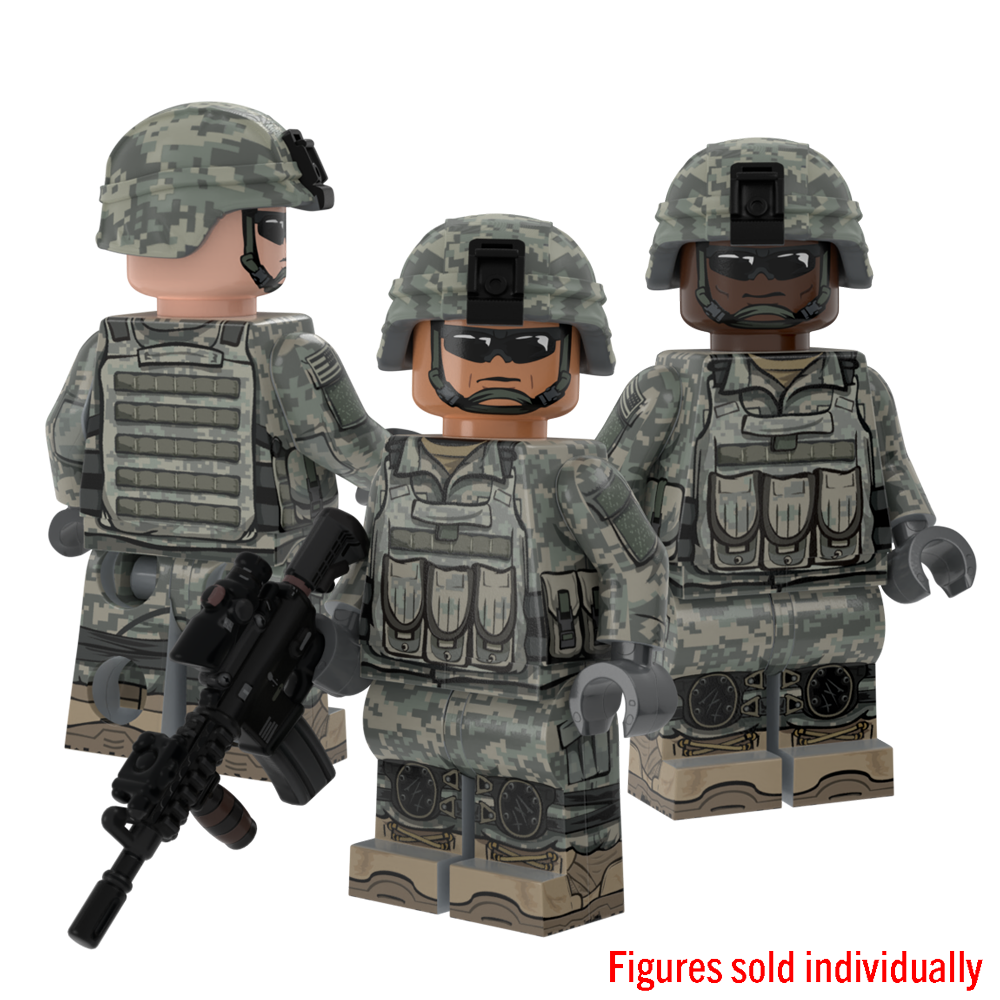 Modern US Army Rifleman in UCP Camouflage 