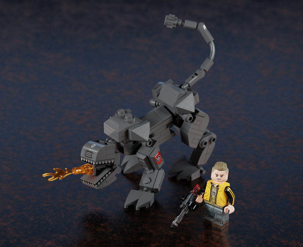 Wehrwolf Mk I With Secret Action Agent Playset