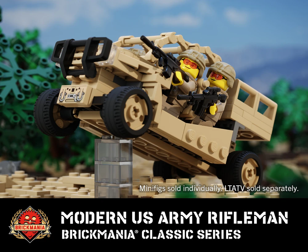 Modern US Army Rifleman - Brickmania Classic Series