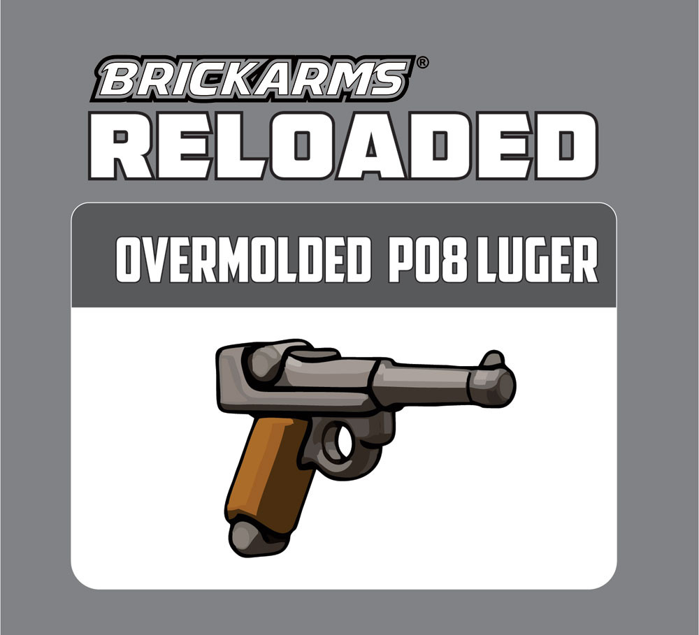 BrickArms Reloaded Overmolded P08 Luger