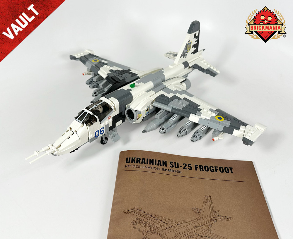 Ukrainian Su-25 Frogfoot – Ground Attack Aircraft – BKM Vault
