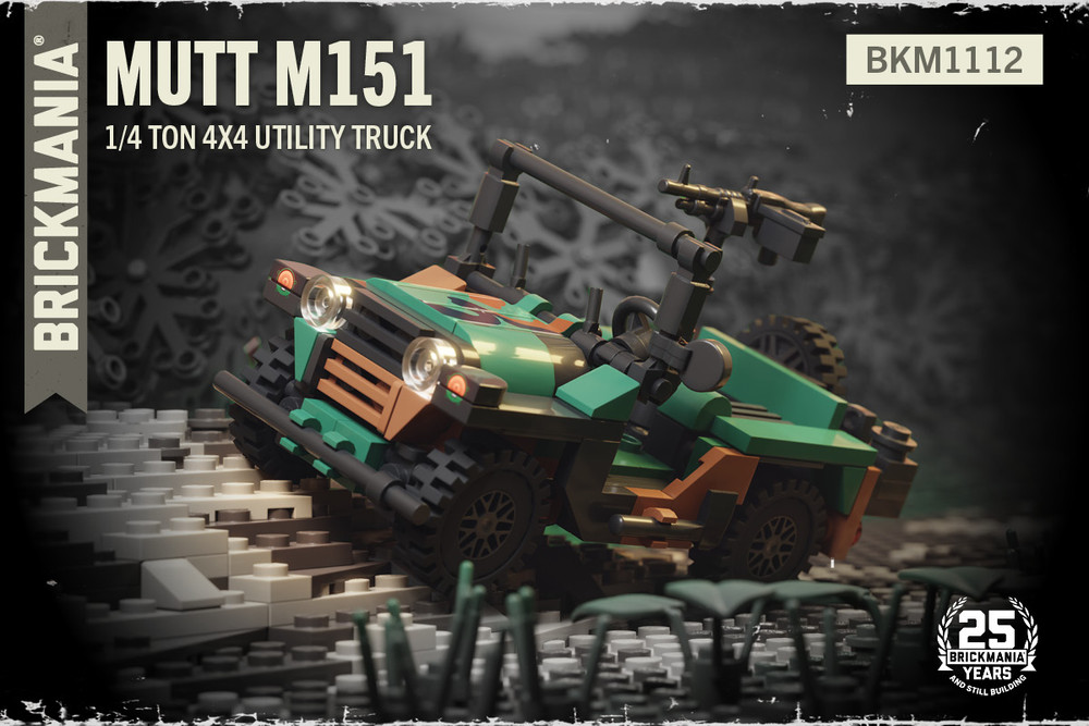 MUTT M151 - 1/4 Ton 4x4 Utility Truck - NATO Camouflage
