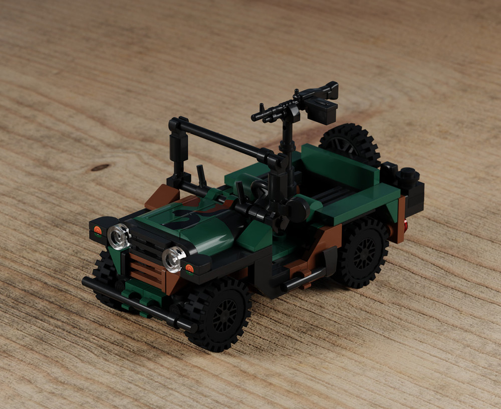 MUTT M151 - 1/4 Ton 4x4 Utility Truck - NATO Camouflage