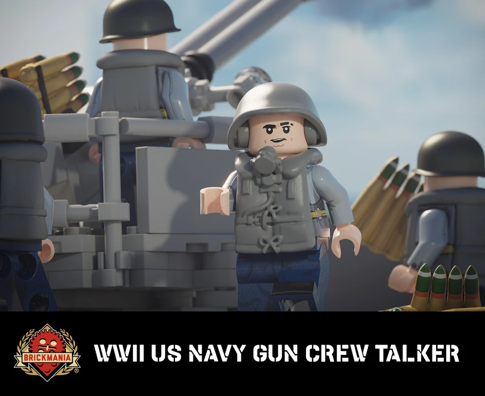 WWII US Navy Gun Crew Talker