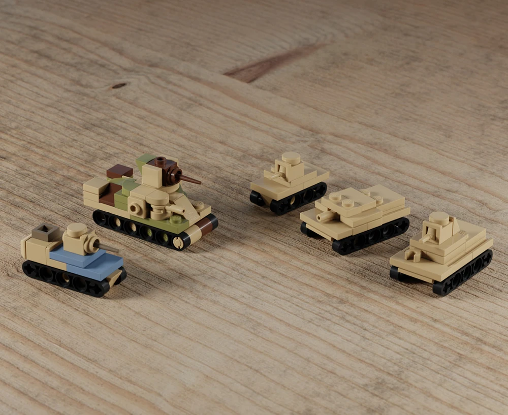 North Africa Battle Box Pt 2 - Micro Brick Battle - Battle Pack