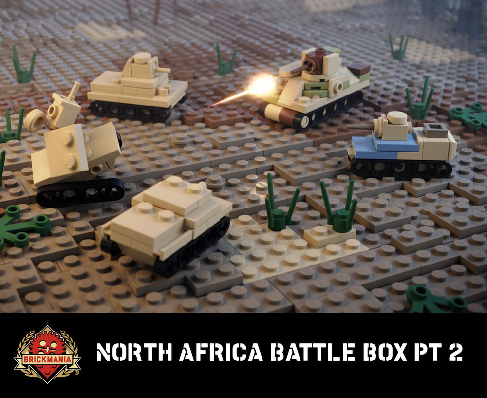 North Africa Battle Box Pt 2 - Micro Brick Battle - Battle Pack