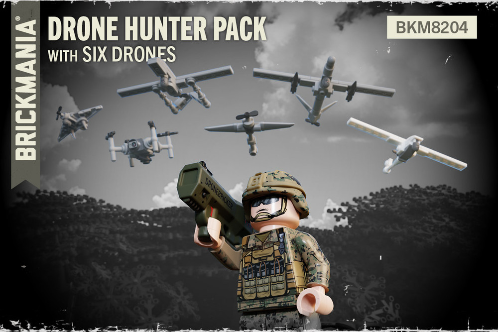Drone Hunter Pack  - With Drone Hunter and Six Drones