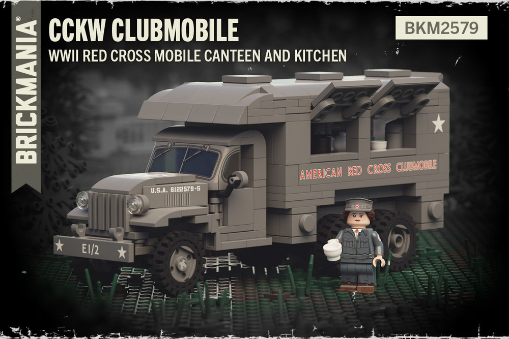 CCKW Clubmobile - WWII Red Cross Mobile Canteen and Kitchen  - Limited Preorder
