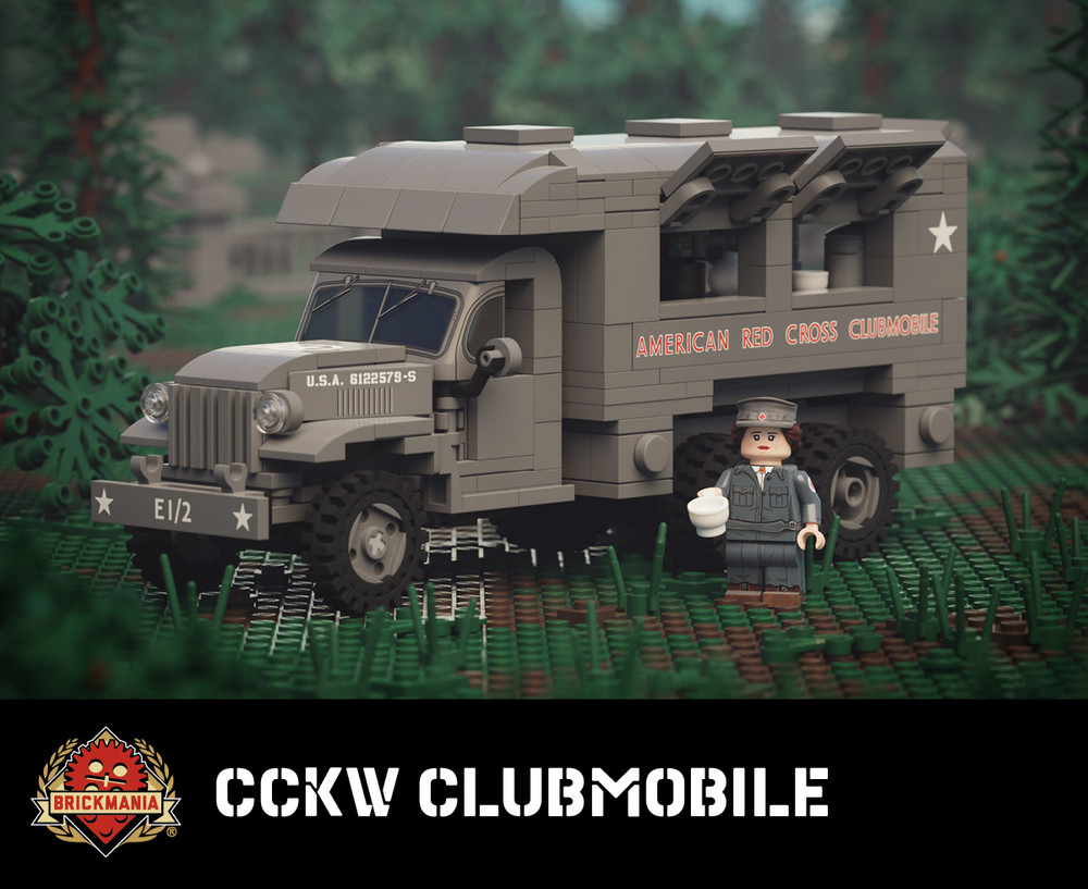 CCKW Clubmobile - WWII Red Cross Mobile Canteen and Kitchen  - Limited Preorder