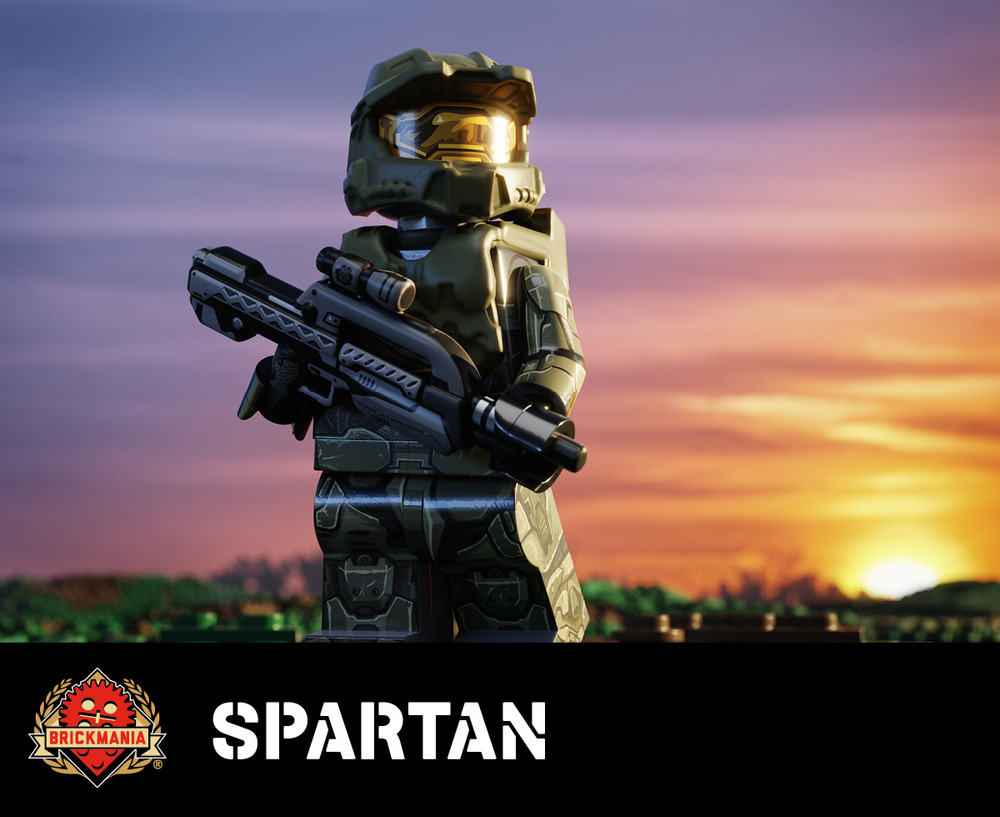 SPARTAN with Perfect Caliber™ BrickArms® XBR3