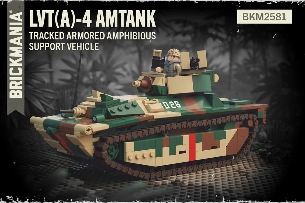 LVT(A)-4 Amtank - Tracked Armored Amphibious Fire Support Vehicle  - Limited Preorder