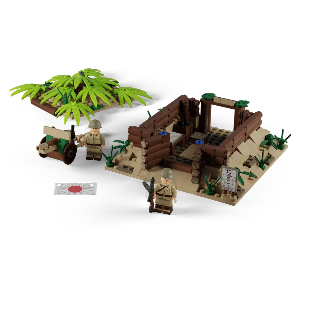 IJA Antitank Gun Casemate - WWII Japanese Defensive Emplacement - Limited Preorder