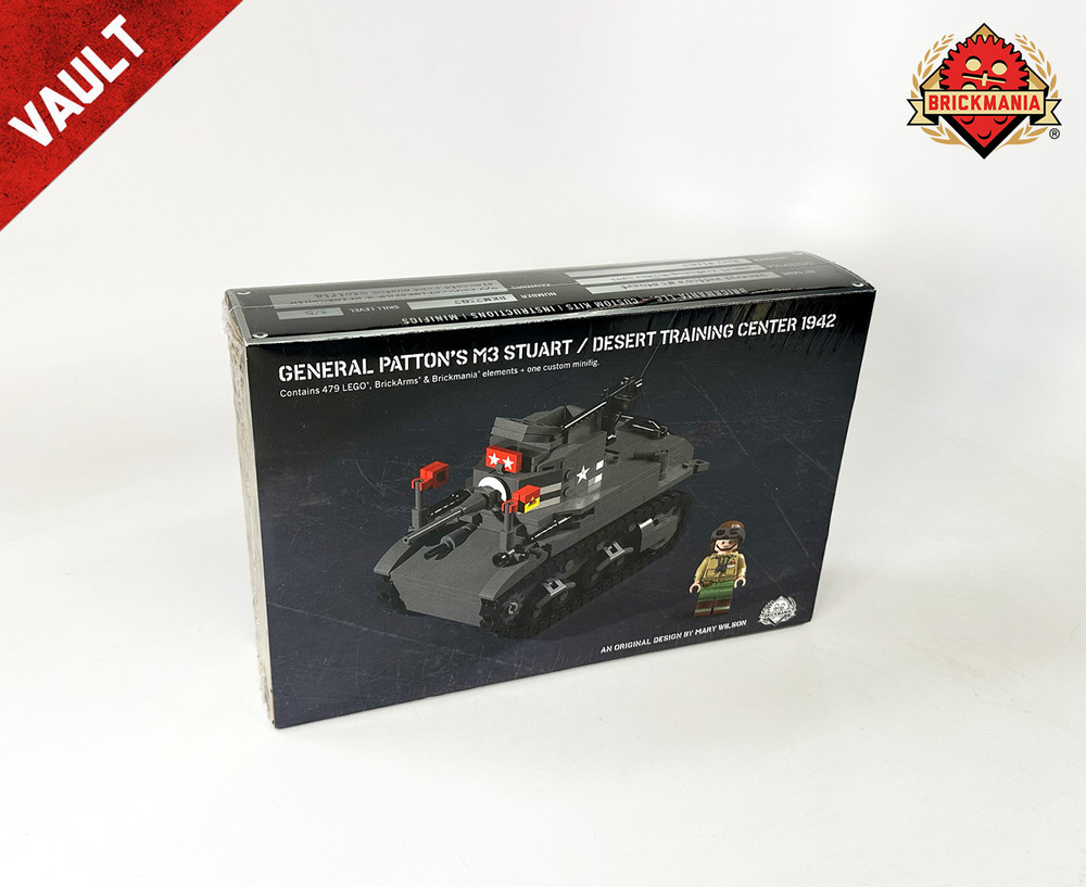 General Patton's M3 Stuart – Desert Training Center 1942 (Sealed) - BKM Vault