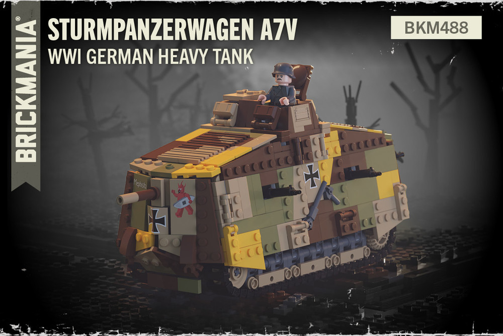 Sturmpanzerwagen A7V - WWI German Heavy Tank - Limited Preorder